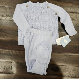 Charming Lilac Knit Kids Set